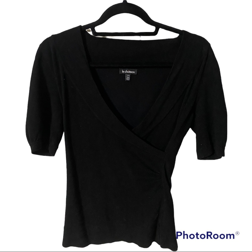 A le chateau black top in size medium